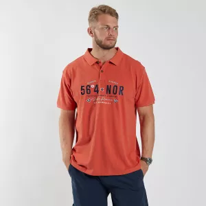North 56.4 polo manche courte paprika de 2XL à 10XL-4XL