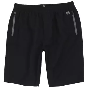 Bermuda noir microfibre ultra léger et pratique