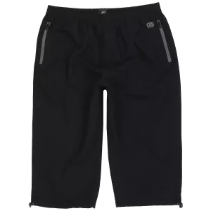 Pantacourt - Capri  fitness microfibre noir-10XL
