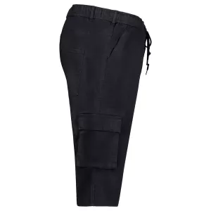 Jogging jeans pantacourt noir hyperstretch-6XL