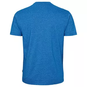 T-shirt Nordic Riviera nautique Mélange de bleu -5XL