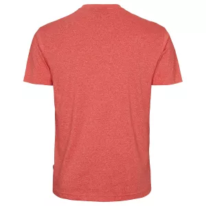 T-shirt Nordic Riviera nautique Mélange de rouge -5XL