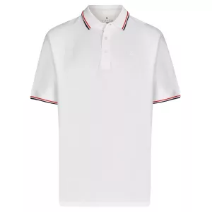 Polo piqué manche courte blanc 3XL à 8XL