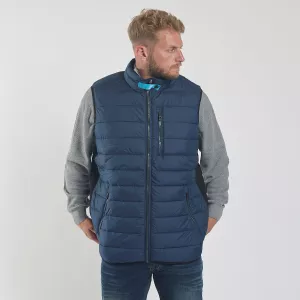 Doudoune North sans manche bleu marine-3XL