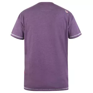 T-shirt Mélange de violet manche courte 3XL à 6XL-5XL