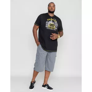 T-shirt D555 New York City Taxi noir-5XL