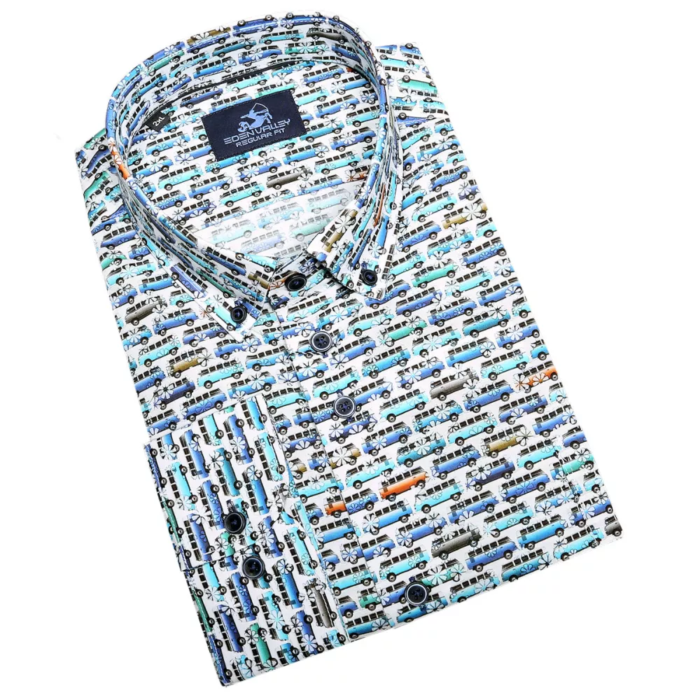 Chemise blanche manche longue de 2XL à 6XL-4XL