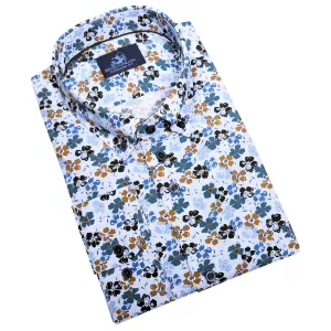 Chemise bleu clair manche longue de 2XL à 6XL