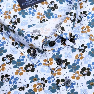 Chemise bleu clair manche longue de 2XL à 6XL-2XL