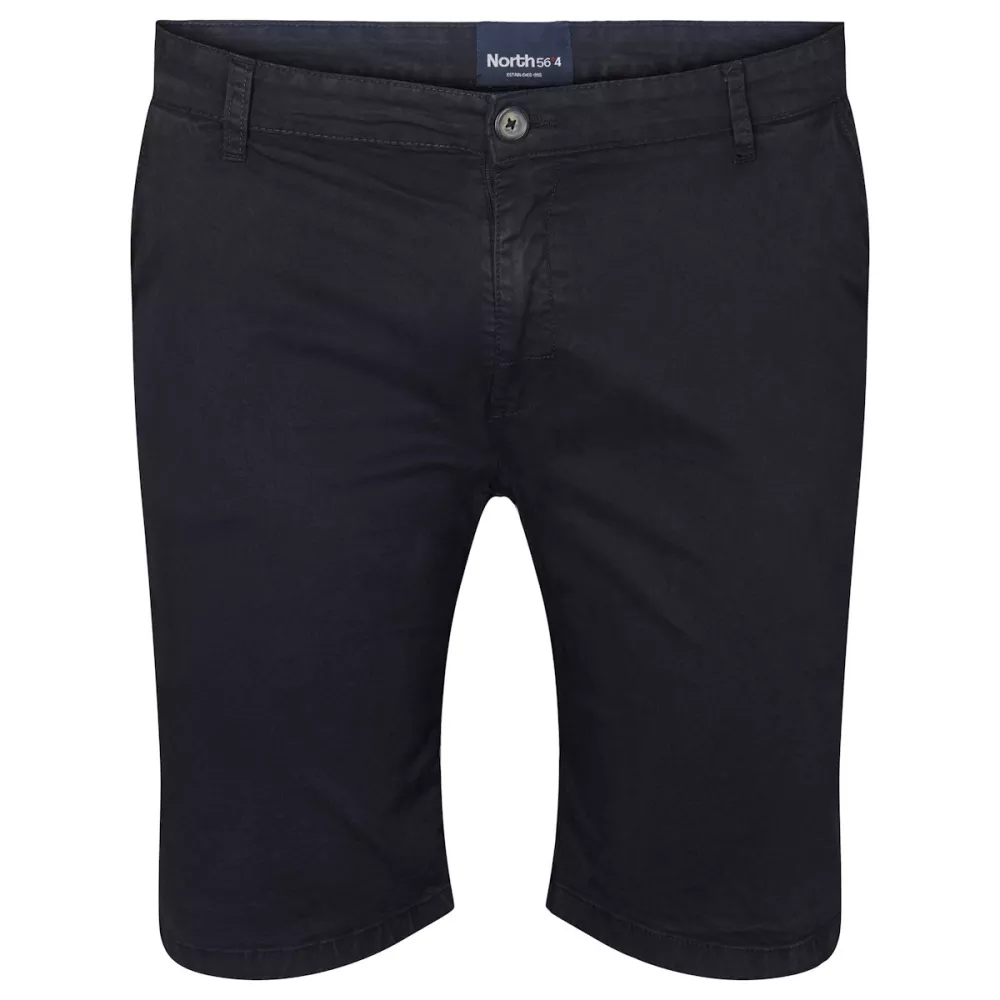 Short chino stretch doux noir-P40