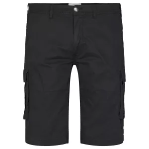 Bermuda cargo stretch noir pratique