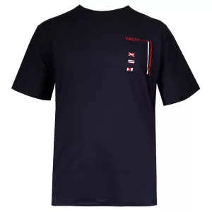 T-shirt manche courte bleu marine de 3XL à 10XL
