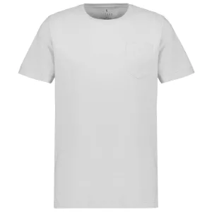 T-shirt poche poitrine uni blanc