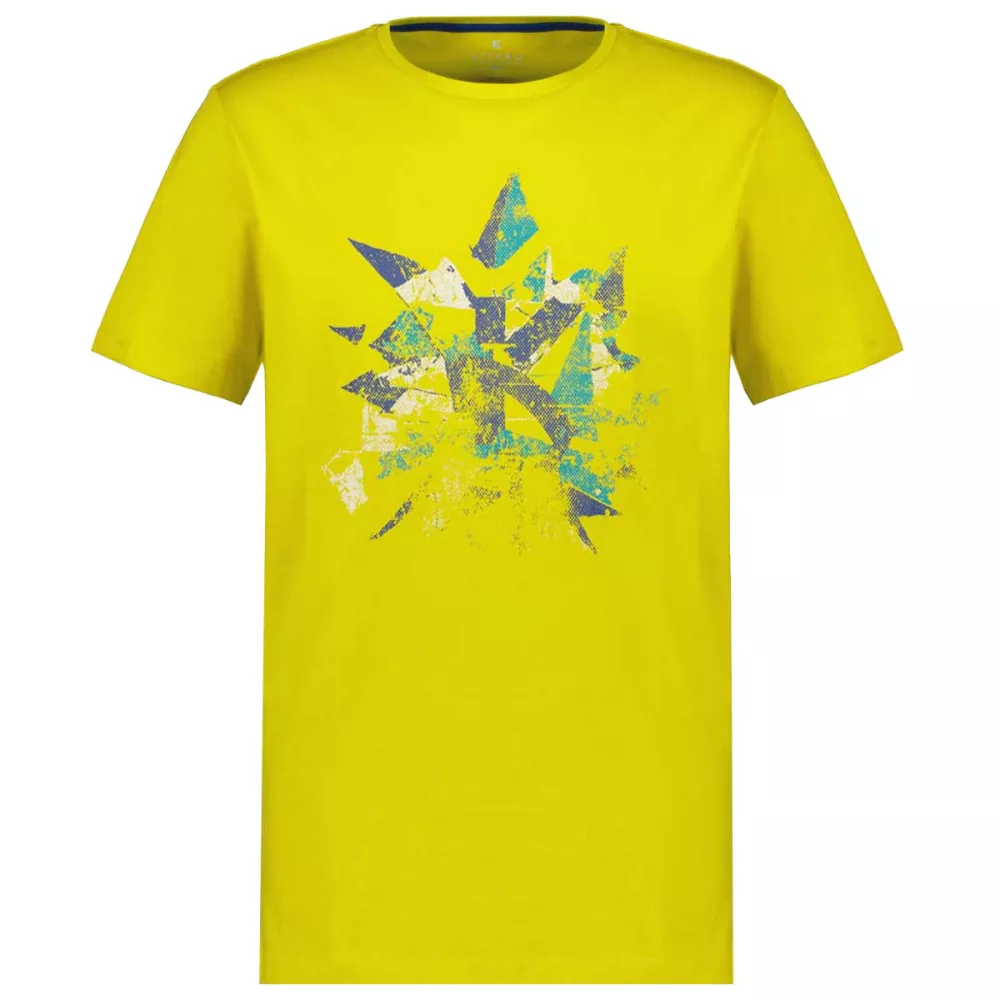 T-shirt manche courte jaune flamboyant 3XL à 8XL-3XL