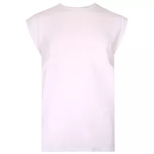 T-shirt sans manche uni blanc casual