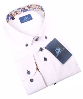 Chemise blanche manche longue de 3XL à 6XL