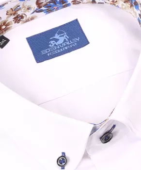 Chemise blanche manche longue de 3XL à 6XL-6XL