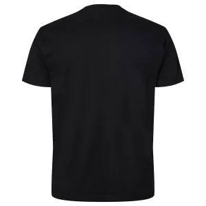 T-shirt coton poche poitrine noir-3XL