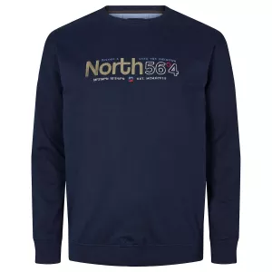 Sweat bleu marine 2XL à 6XL-5XL