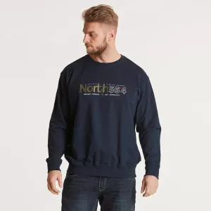 Sweat bleu marine 2XL à 6XL-5XL