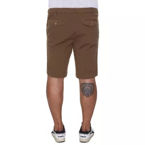 Bermuda chino stretch  Maxfort Brun Foncé-E66