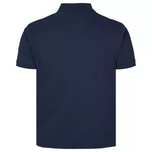 Polo piqué North 56°4 brodé bleu marine-2XL