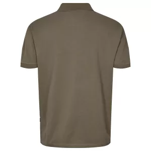 Polo piqué North 56°4 brodé vert olive-4XL