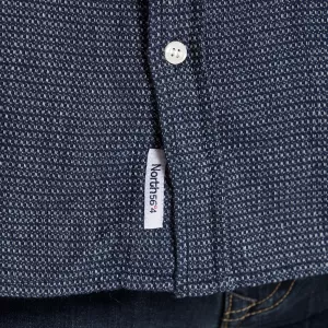 Chemise manche longue bleu marine de 3XL à 8XL-8XL