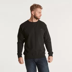 Sweat North 56°4 en coton bio brodé noir-4XL