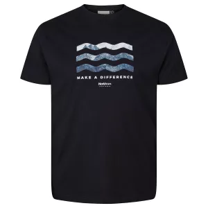 T-shirt North 56°4 noir Make a Difference