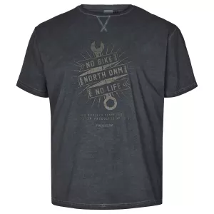 T-shirt cooldye noir motif biker No Bike