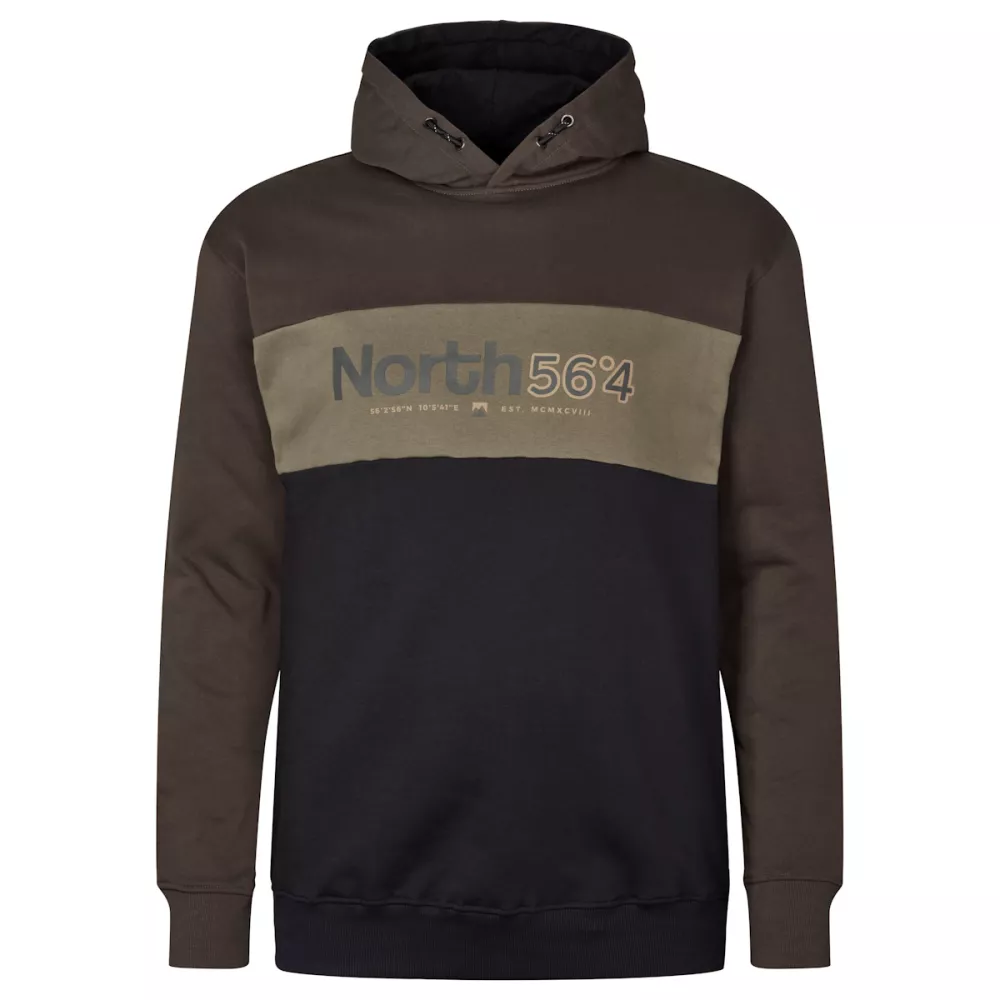Sweat à capuche vert olive et noir 2XL à 8XL-6XL