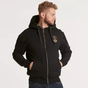 Sweat cardigan à capuche noir 2XL à 8XL-6XL