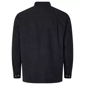 Chemise manche longue noir de 2XL à 8XL-7XL