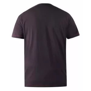 T-shirt AC/DC noir délavé manche courte 3XL à 10XL-7XL