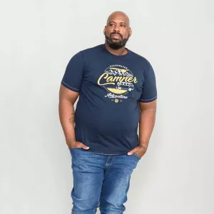 T-shirt VW bleu marine manche courte 3XL à 10XL-7XL