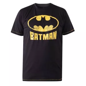 T-shirt D555 Batman logo noir-6XL