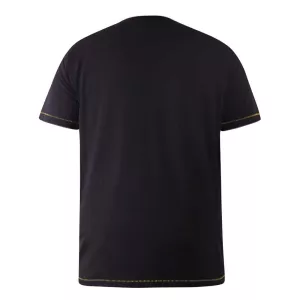 T-shirt D555 Batman logo noir-6XL