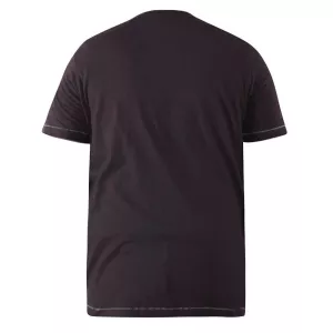 T-shirt VW noir délavé manche courte 3XL à 10XL-6XL