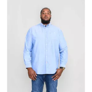 Chemise manche longue Bleu Ciel de 3XL à 8XL-5XL