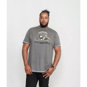 T-shirt D555 Motorcycle Club kaki foncé-5XL
