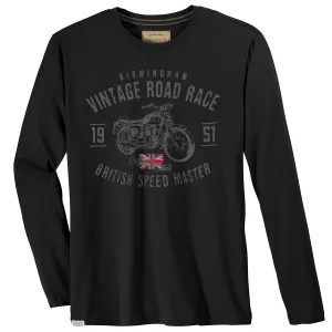 T-shirt Vintage Road Race noir
