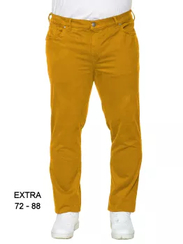 Maxfort pantalon stretch très grande taille ocre de 72EU à 88EU - TROY-E72