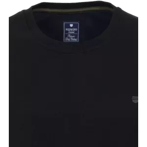Sweat classique col rond gris foncé-4XL