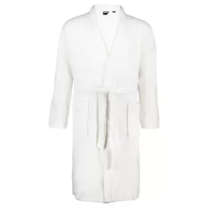 Sortie de bain blanche douce unisexe
