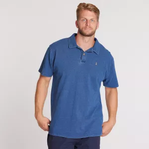 North 56.4 Polo délavé bleu indigo de 2XL à 8XL-6XL