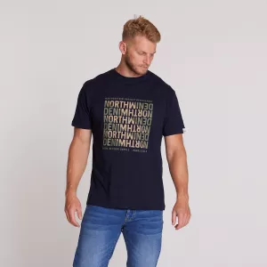 T-shirt North Denim bleu marine -6XL