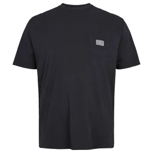 North 56 DENIM T-shirt manche courte noir délavé-3XL