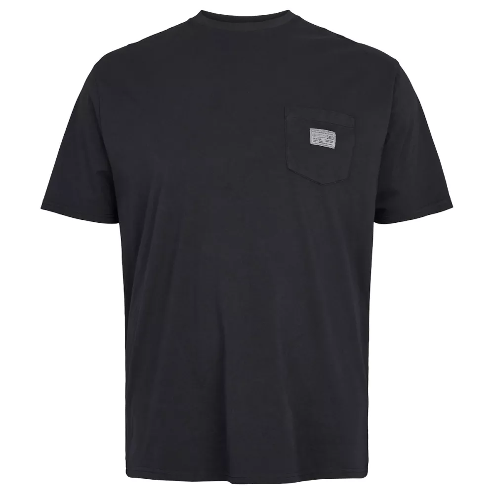 North 56 DENIM T-shirt manche courte noir délavé 2XL à 8XL-3XL