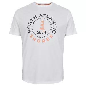 North56°4 T-shirt manche courte blanc 2XL à 10XL